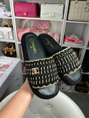 Sandales CC or noir