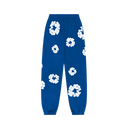 PANTALON DE SURVÊTEMENT DENIM TEARS THE COTTON WREATH BLEU ROI