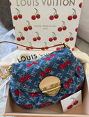 LV Cherry Denim-Tasche