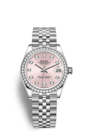 ROLEX SIVER PINK