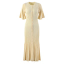 SANDRA FINE KNIT MIDI DRESS