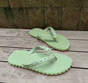 RED BOTTOM FLIP FLOPS MINT