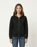 Checked Zip Hoodie