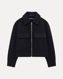 Cropped Wool Jacket