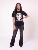 CHEQUERED TEE