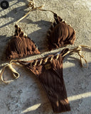 MIUE BROWN BIKINI