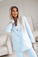 Marynarka Soft Chic – Błękitna