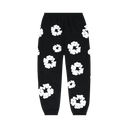 FLOWER SWEATPANTS BLACK