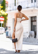 Celeste Dress – Beige