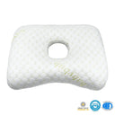 Snuffly® Ear Piercing Donut Pillow - Pain Relief for Side Sleepers
