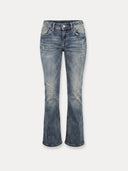 Embroidered Bootcut Jeans