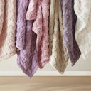 Snuffly® Ruched Faux Fur Cozy Throw Blanket