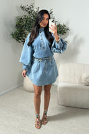 Sukienka Denim Valenne – Jasnoniebieska