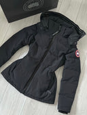 CG SNATCHABLE MANTEL SCHWARZ OHNE PELZ