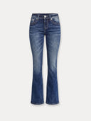 Embroidered Flare Jeans