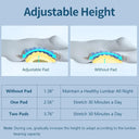 Snuffly® High Rebound Memory Foam Lumbar Pillow