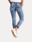 Midnight Bloom Jeans
