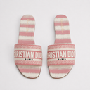CHRISTY SANDALS PINK STRIPES