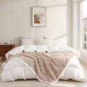 Snuffly® Sherpa Flannel Throw Blanket