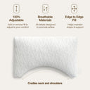 Snuffly® Shredded Memory Foam Pillow