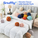 Snuffly® Nordic Woven Knot Ball Pillow