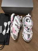Tracks white pink grey sneakers