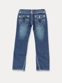 Heritage Stitch Straight Jeans