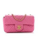 HOT PINK FLAP BAG