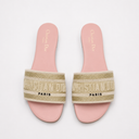 CHRISTY SANDALS PINK GOLD