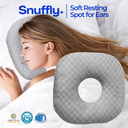 Snuffly® Cotton Adjustable Ear Pillow - Square Shape