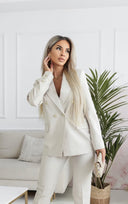 Marynarka Premium Chic – Kremowa