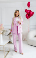 Spodnie Valerisse – Liliowy Chic