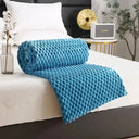 Snuffly® 3D Clouds Silky Flannel Fleece Blanket