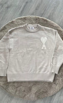 Pull Ami Paris Beige