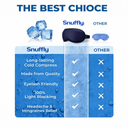 Snuffly® Cooling Gel Sleep Mask with 3D
Contoured Eye Design