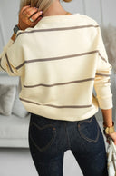 Bluza Milano – Kremowe Paski