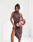Sukienka Satin Amara – Cherry