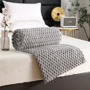 Snuffly® 3D Clouds Silky Flannel Fleece Blanket