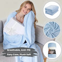 Snuffly® Cozy Flannel Wearable Blanket
Throw