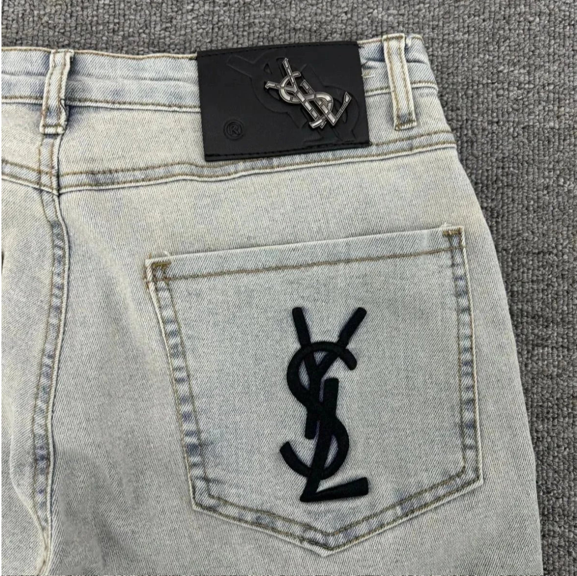 YSL light jeans