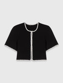 MAJE DRESS SET BLACK LINES
