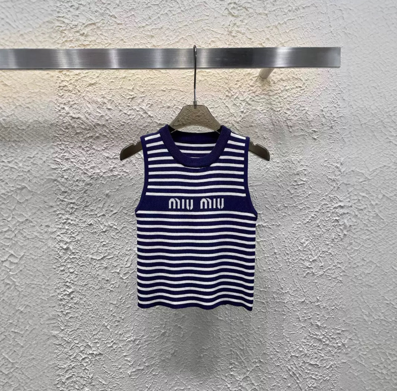 Miu Miu tank top stripes
