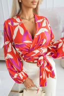 Bluzka Azmira – Coral Print