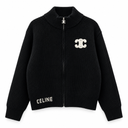 CELI ZIP SWEATER BLACK