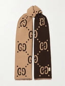 BROWN G SCARF
