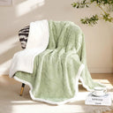 Snuffly® Sherpa Flannel Throw Blanket