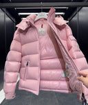 MONCLER MAYA PINK COAT