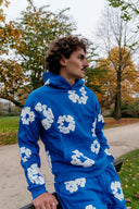 Sweat à capuche Denim Tears The Cotton Crown Bleu Roi