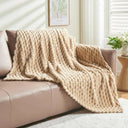 Snuffly® 3D Clouds Silky Flannel Fleece Blanket