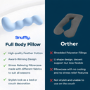 Snuffly® Dino Full Body Pillow 2.0